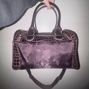 Elegant Purple Women's Handbag